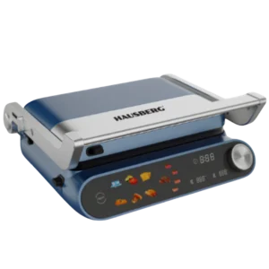 Hausberg HB-635 Digital 2-in-1 Grill 2200W Grill & Sandwich Maker 7‑Programmes